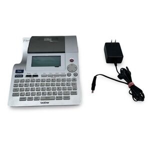 Brother P-Touch PT-2700 Professional Desktop Label Maker with AC Adapter Silver